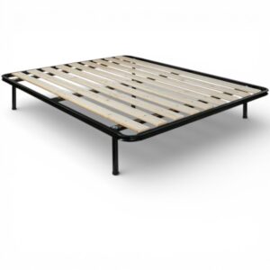 Rete Matrimoniale in legno di Pino