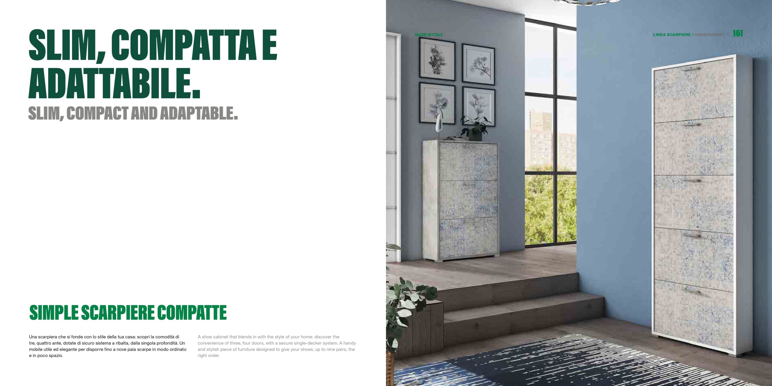 Simple scarpiere compatte