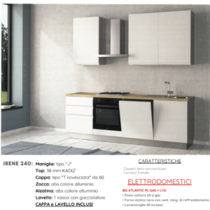 Cucina IRENE 240 + Bis / Bis lvs