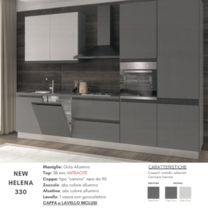 Cucina NEW HELENA 330 + Poker
